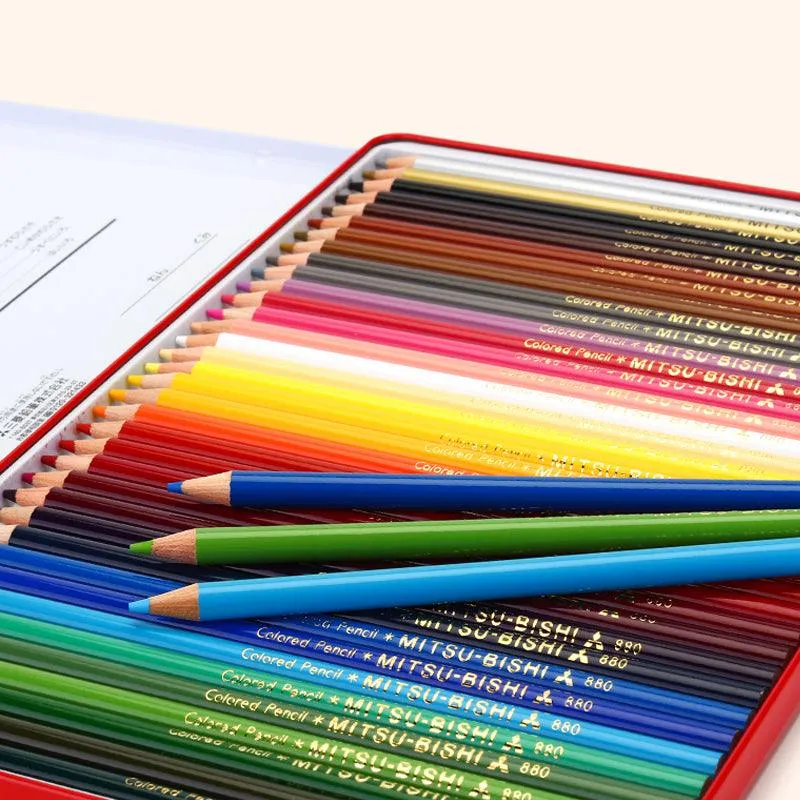 Uni 880 Color Pencil-24 colors