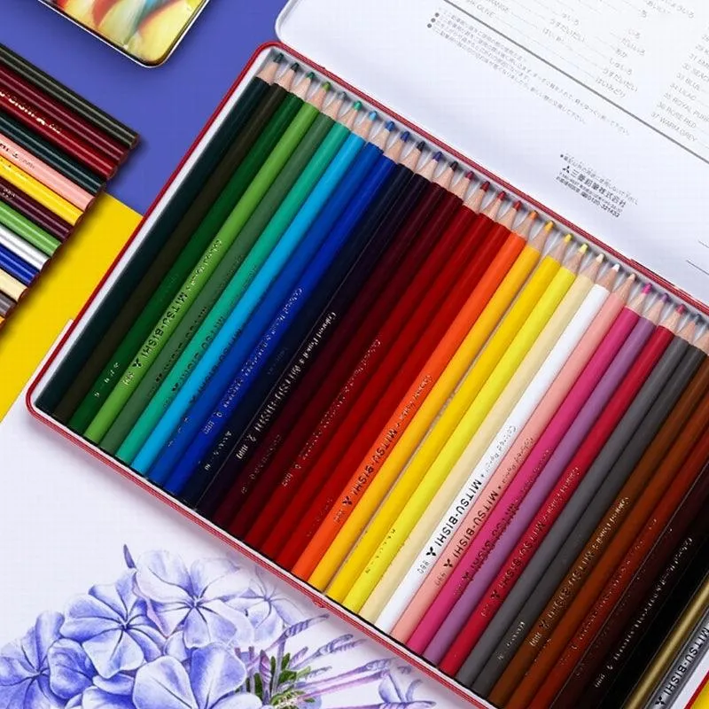 Uni 880 Color Pencil-24 colors