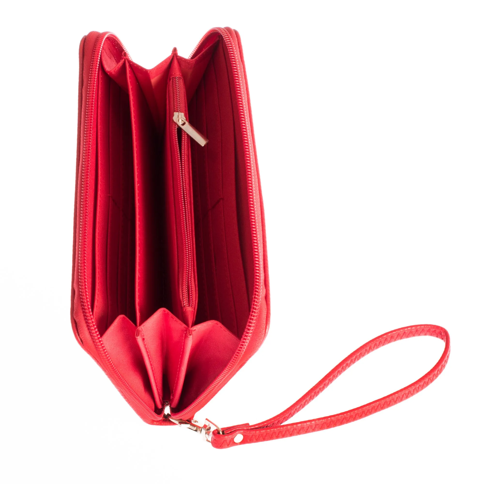 University of Nebraska Zip Organizer Wallet Pebble