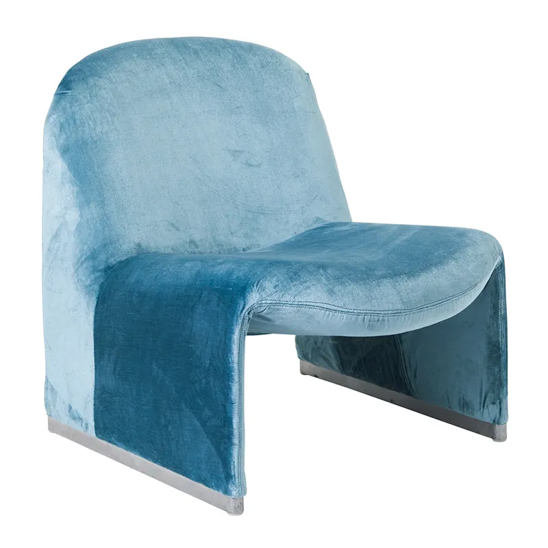 Venetian silk velvet | Ocean