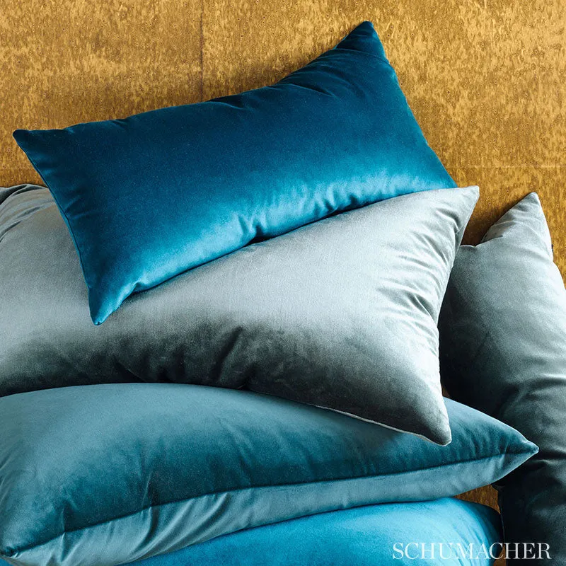 Venetian silk velvet | Ocean