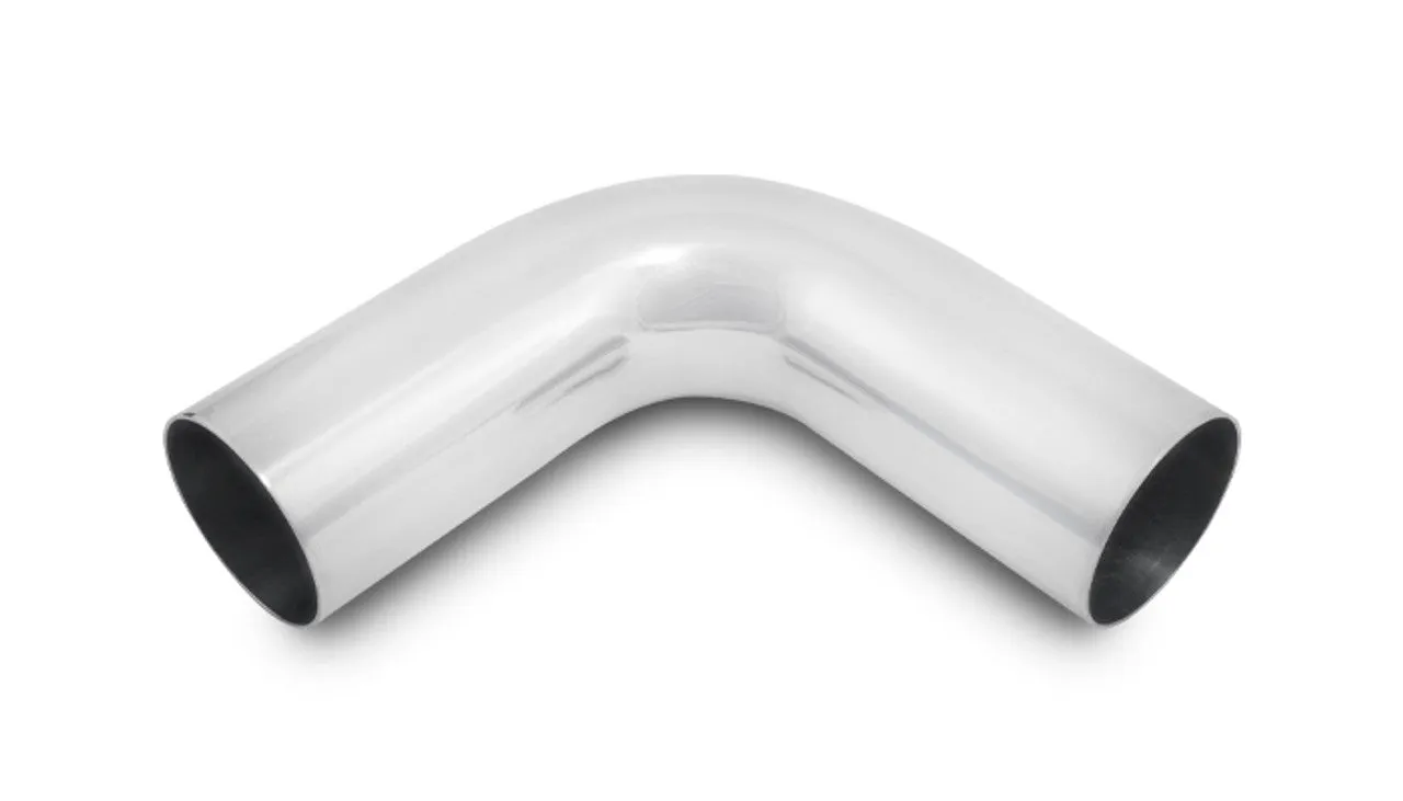 Vibrant 90 Degree Aluminum Piping, 2.75" O.D. - Polished  - 2881