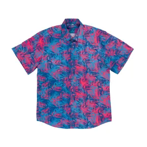 Vibrant Logo Button Down Shirt