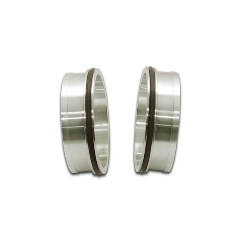 Vibrant Performance VanJen Clamp Ferrule - 5 in OD Tubing - O-Ring Included - Pair