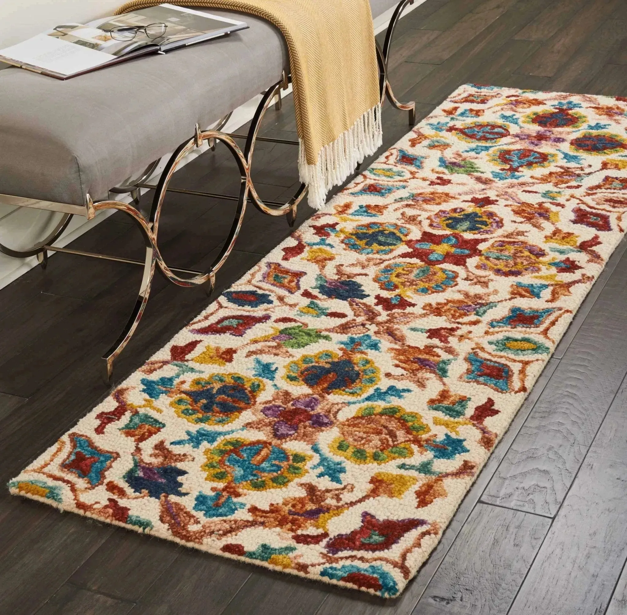 Vibrant VIB08 Ivory Rug