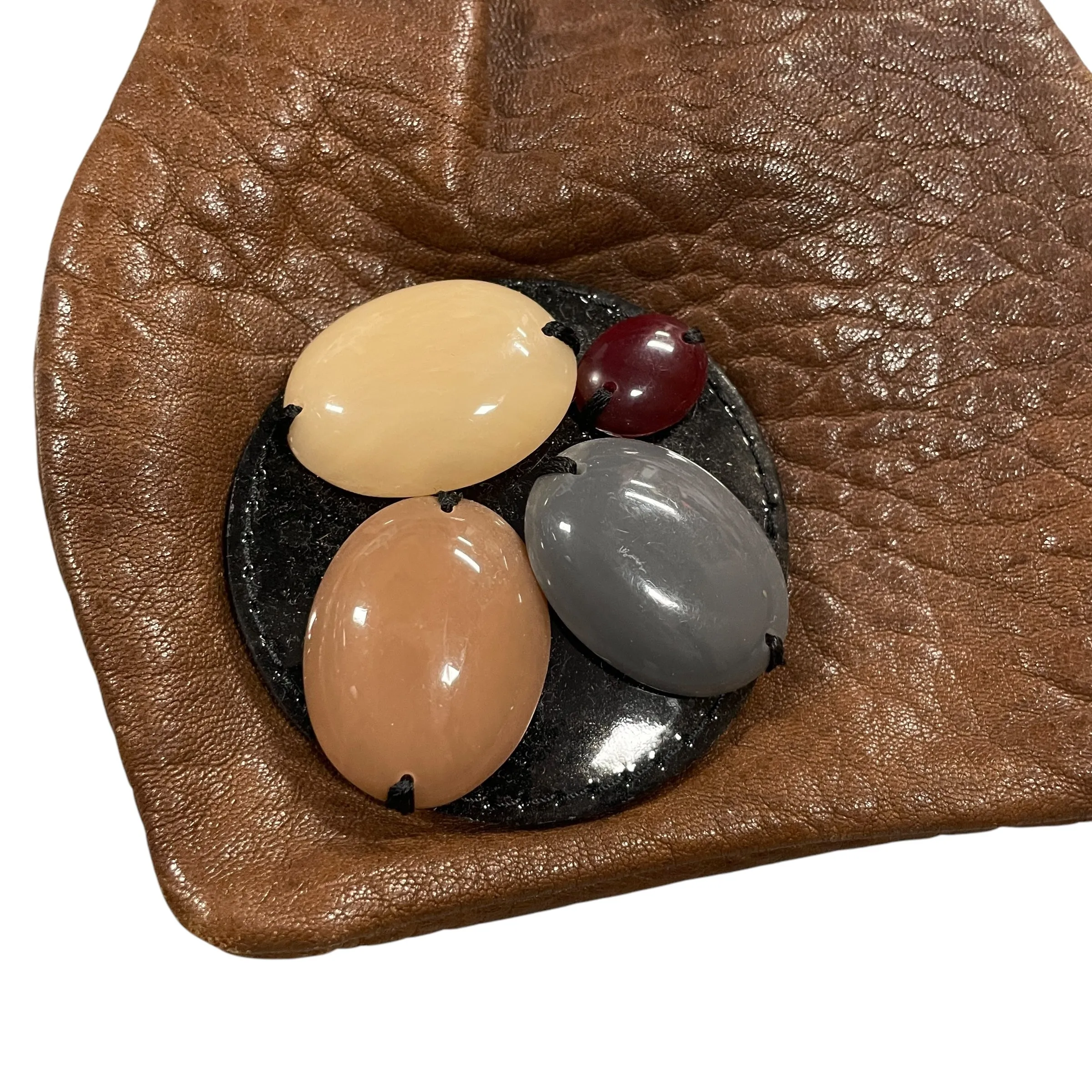 Vintage Designer Marni Leather Coin Purse Made in Italy