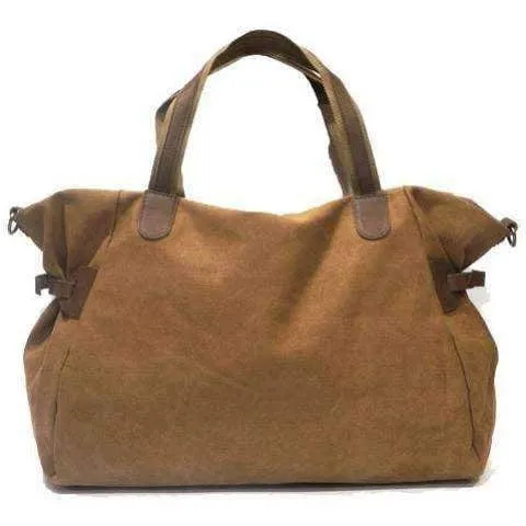 Zede Saint-Lazare - Weekend Travel Sports Bag - Camel